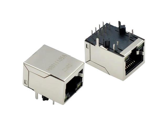 1Pcs Single Port RJ45 Connector HR911105 HR911105A