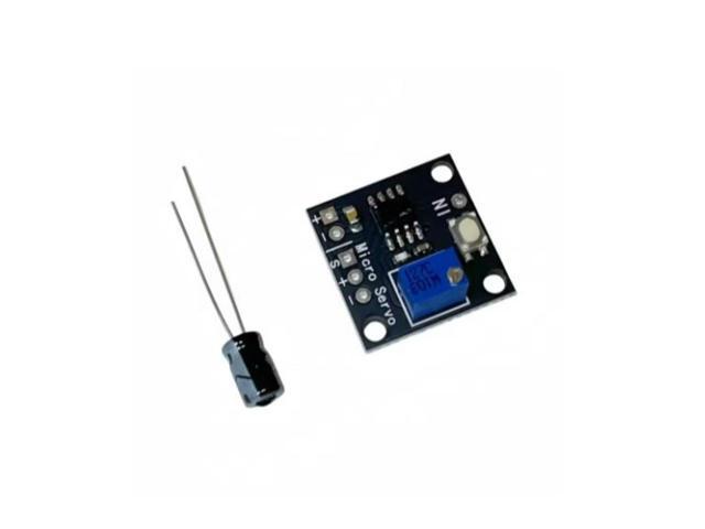 Adjustable Angle Servo Driver Board Servo Control Module SG90 Servo Driver Circuit PWM Trawler