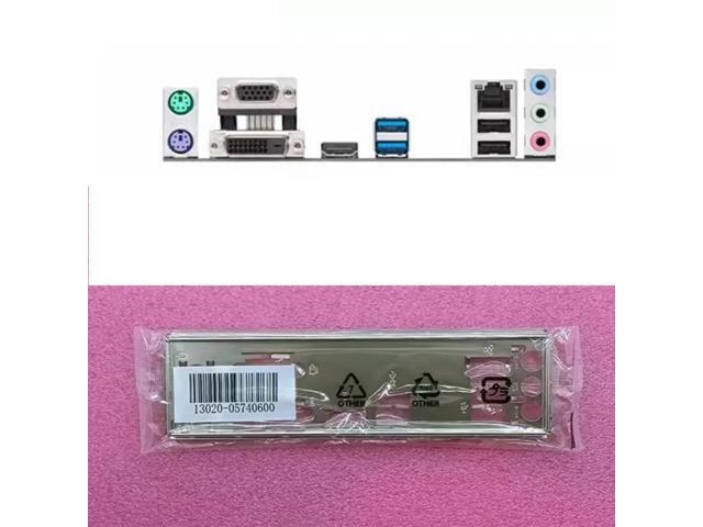 IO I/O Shield Back Plate Baffle for PRIME H610M-R D4 Motherboard Bezel Blank