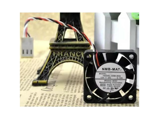 Cooling Fan for 1604KL-04W-B59 4010 4CM 12v 0.1A High Airflow Double Ball Fan 40*40*10MM