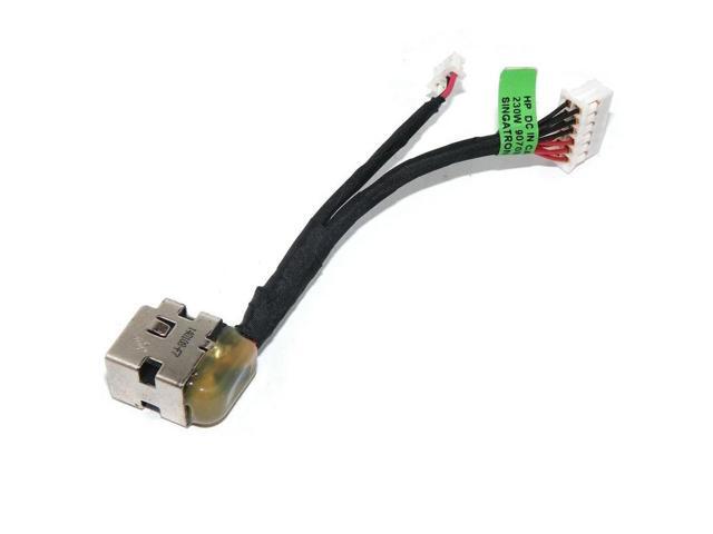 Replacement Laptop DC Power Jack In Cable For Omen 17-W200 17-W120TX 17-W102NA 907080-F23 907080-S23 907562-001
