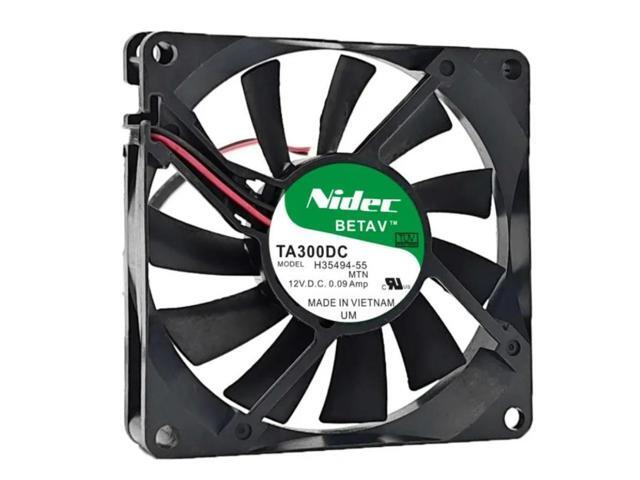 Cooler Fan for Nidec TA300DC H35494-55 12V 0.09A Power Supply Silent Cooling Fan 8CM 80x80x15mm