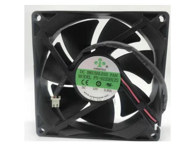 Cooler Fan for POWERYEAR PY-9225H12S 12V 0.35A 9CM 9025 Cooling Fan 2-wire