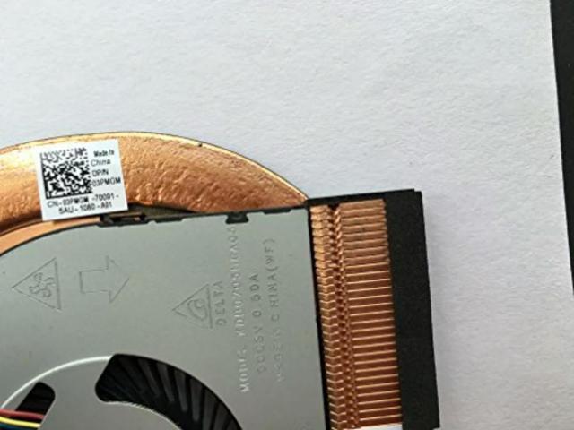 Replacement Fan for Latitude E7450 E7440 CPU Cooling Heatsink with Fan AT148001ZCL, DP/N 03PMGM 3PMGM