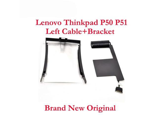 Laptop Left Hard Drive Cable SATA Connector with 2.5 HDD Caddy Tray Bracket for Thinkpad P50 P51 5C10K04566