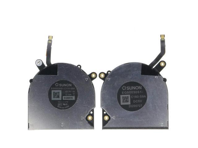 Laptop CPU GPU Cooling Cooler Fan for XPS 13 7390 2-in-1 0VDFK8 EG50030S1-C170-S9A EG50030S1-C180-S9A