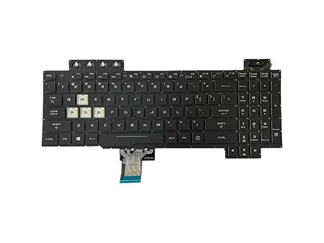 Laptops US Keyboard with Backlit for TUF Gaming FX505D FX505DY FX505DD FX505DT FX505DV FX505DU TUF705DU FX86 Series(G)
