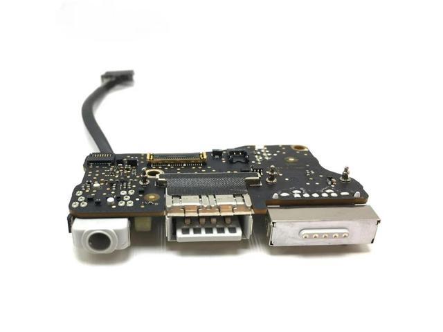 DC-in Power Jack I/O Board with USB Audio MagSafe 2 Flex Cable Compatible for MacBook Air 13' A1466 MD760 820-3455-A