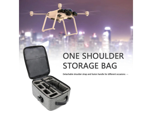 Zipper Drone Carrying Case Portable Nylon UAV Accessories Shoulder Handbag Box Lightweight Pack Portable Sky Supplies