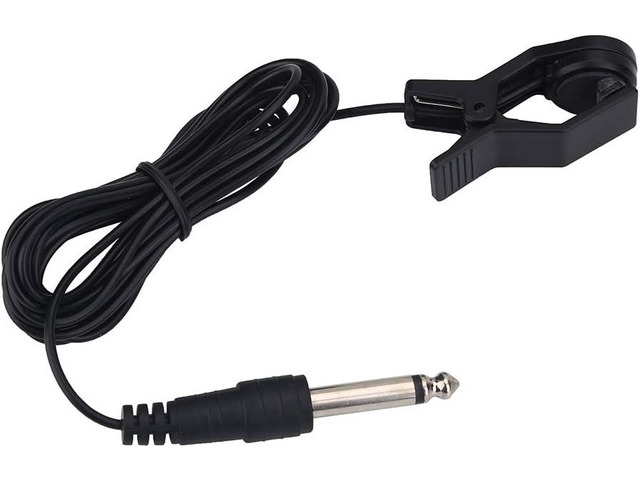 Guitar Acoustic Clip On Pickup Universal General Piezo Microphone for Guitar Mandolin Bouzouki Violin Banjo Ukulele