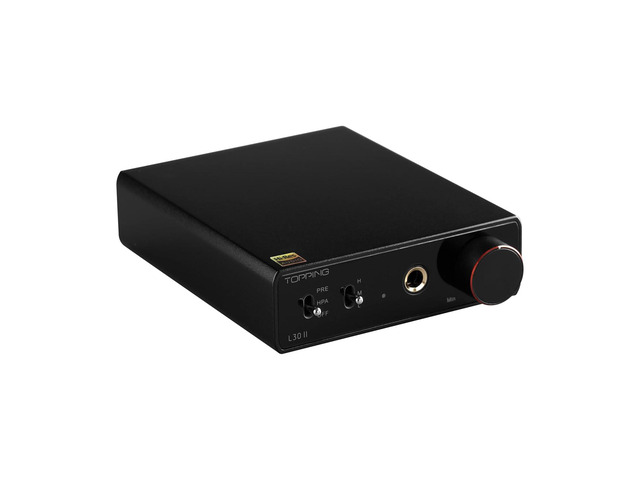 TOPPING L30II NFCA Linear Headphone Amp - 6.35mm Jack 3.5mm Adaptor RCA Input and Output 37Vpp high Output Voltage Mini HiFi Amp Audio Hi-Res...