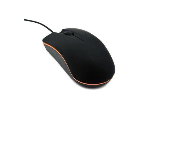 Guiheng Ergonomic Wired Mouse - USB Computer Mouse for Right or Left Hand, Durable Clicks for PC, Laptop, Desktop, Chromebook, Notebook, Mac (Black)