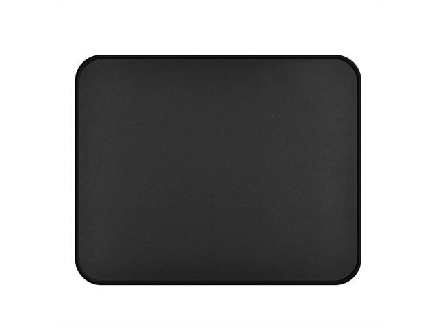 SOEWIOU Mouse Pad with Non Slip Rubber Base, Upgraded Gaming Mouse Mat with Stitched Edge, Black Premium Textured & Waterproof Mousepad for Laptop,.