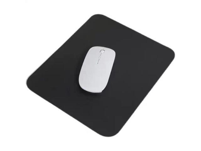 SOEWIOU Home & Office Black Mouse Pad Basic Style with Stain-Resistant Top & Non-Slip Bottom, Must-Have Accessory