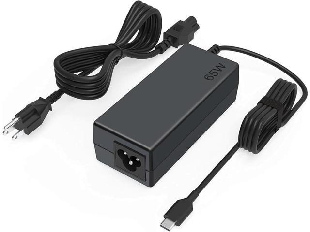 Laptop Charger 65W USB C Power Adapter Compatible with Dell Chromebook 3100 3110 5190 5300 3300 3380 3400 3500 Latitude 5400 5420 5430 5440 5520...