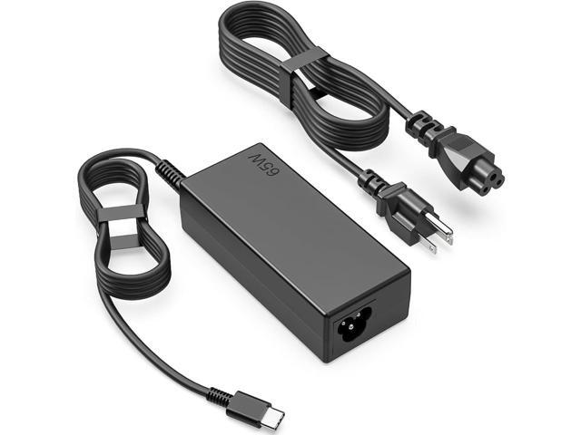 JEIBAO Universal 65W 45W USB C Type C AC Adapter Laptop Charger Compatible with Lenovo ThinkPad T14 T15 E14 E15 T480s T580s T490 E580 E590 Yoga 7i...