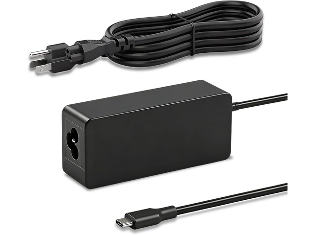 45W USB C Charger Compatible with Hp Dell Lenovo Acer chromebook Asus Samsung Sony Charger Fast Charging Type C HP Spectre X360 13 Elite X2 AC...