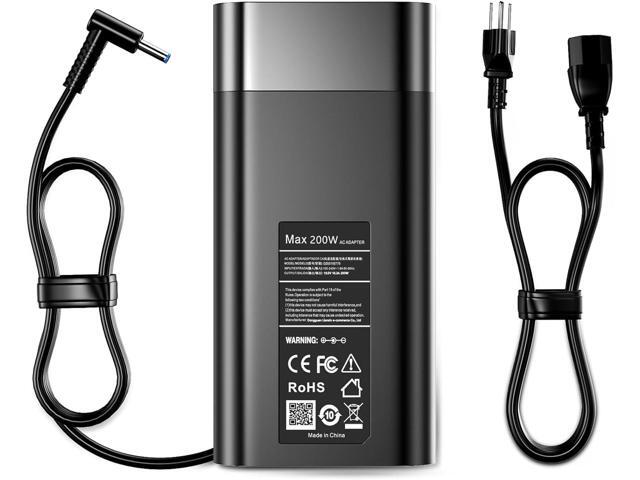 200W Laptop Charger Compatible with HP Victus 15 17 Omen Pavilion Gaming 15 17 ZBook Fury Create Studio 17 15 G9 G10 G8 G7 G6 G5 G4 Envy 15 15u...