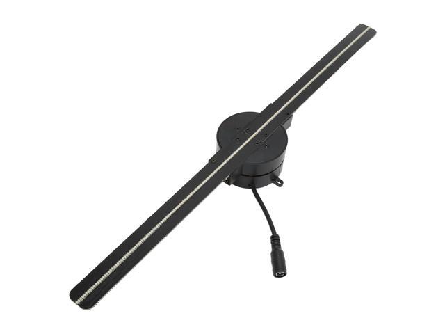 3D Hologram Fan,2000x224 Resolution Projector,LED Beads,HD Display,Custom Video Editing,Remote Control, for Business, Store, Party (US Plug)