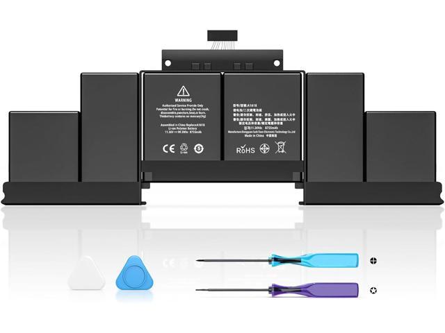 A1398 Battery Replacement A1494 A1618 Battery for MacBook Pro 15 inch (Late 2013, Mid 2014, Mid 2015 Version) [11.36V/99.5Wh]