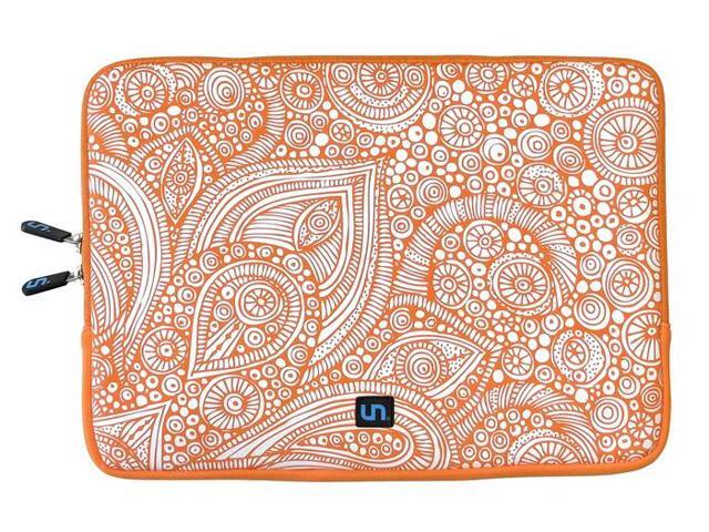 Orange Doodles MacBook Air 15' Neoprene Sleeve