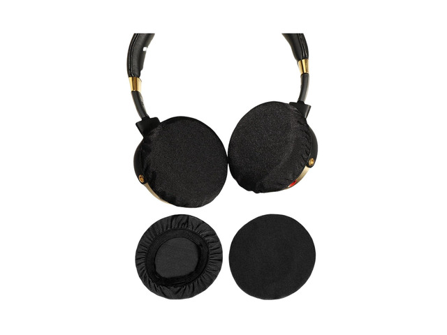 SOEWIOU 2 Pairs Headphone Earpad CoversReplacement Earpads Cushions Headphone Sweat Covers Washable and Stretchable Ear Pads Protectors for Gym...