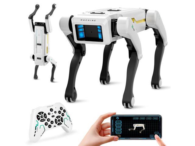 SOEWIOU Smart Robot Dog - Interactive STEM Pet with Voice Control, 30+ Actions & APP Programming, Durable Design for Kids Age 6+ (Compatible with.