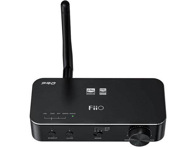 FiiO BTA30PRO Bluetooth Receiver Portable Transmitter Stereo Wireless High Resolution aptX/LDAC DSD256 Optical/Coaxial/Line-Out for...