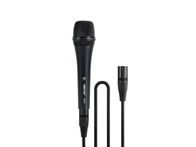 Supercardioid Vocal Dynamic Microphone with XLR Cable PM-26 Wired Handheld Mic, 16.4 ft Cable, Mic Clip, Storage Bag, Focused Voice Pickup, Stage...