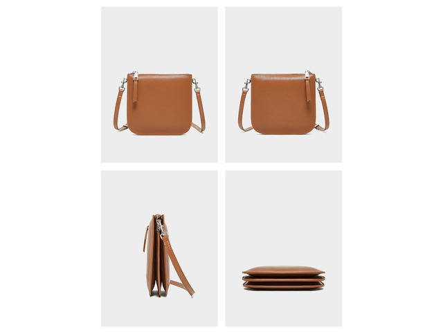 Women Genuine Leather Totes Shoulder Bag Purses and Handbags Brown