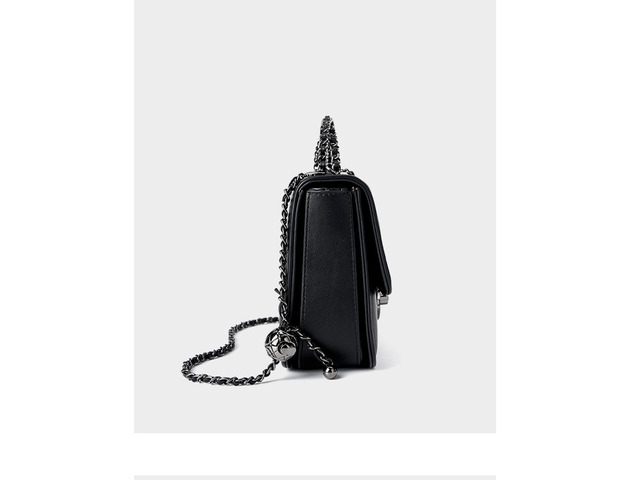 Women Genuine Leather Satchel Purse Vintage College Crossbody Messenger Bag Work Cross-body Bag Black