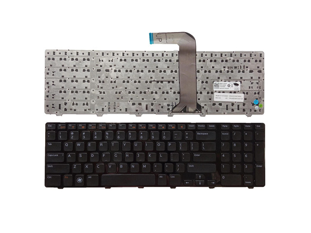 Keyboard for Inspiron 17R N7110 XPS 17 L701X L702X 5720 7720 0YXKXY 0F94X5 02WCP0 Notebook Computer (US Version) (Black Frame US)