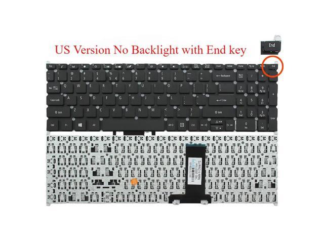 US-style laptop keyboard for Spin 5 SP515-51/SP515-51N/SP515-51GN NP515-51 N17W1 (END, no backlight)