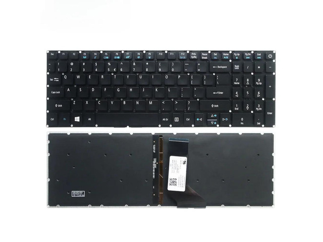 US-style backlit laptop keyboard for A315 series laptops: A315-21, A315-21G, A315-31, A315-32, A315-33, A315-41, A315-51, and A315-53.