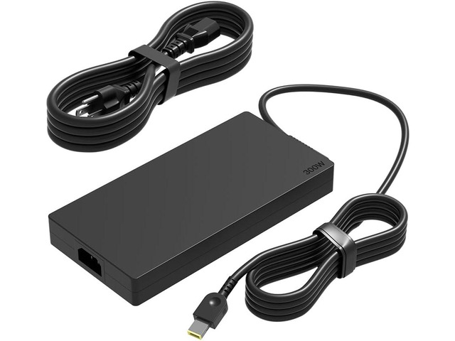 300W Slim Charger Compatible with Lenovo Legion Pro 5 7 5i 7i 9i 16IRX8 16ARX8H 16IAH7H 16IRX9 16IAX10H 16ITHg6 16ACHg6 16IAX7 R9000 Y9000 ThinkPad...