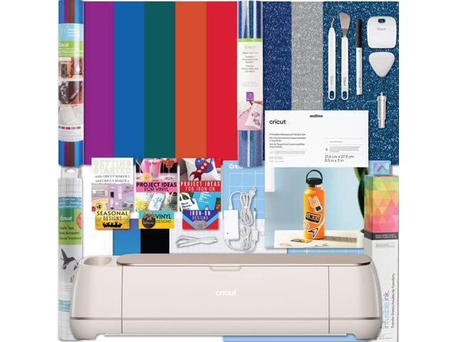 Cricut Maker 4 Craft Cutting Machine with Ultimate Sticker Making Bundle