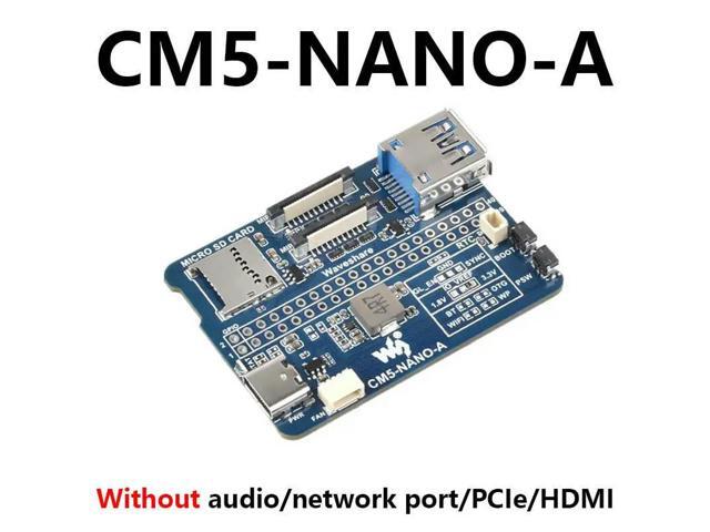 Pi CM5 Mini Base IO Board NANO A Development For Compute Module 5 Waveshare CM5-NANO-A