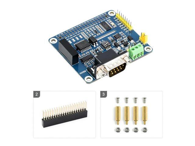 Pi RS485 RS232 Isolated Expansion HAT SPI control RS485 RS232 HAT