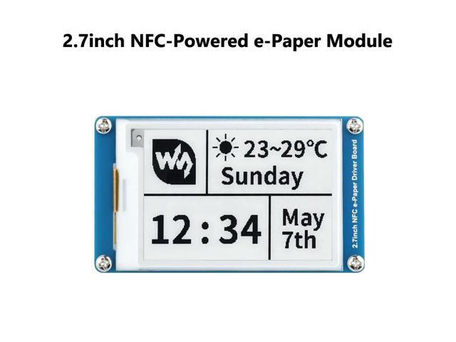 2.7inch Passive NFC-Powered E-Paper Module NFC Display Refreshing 2.7 inch NFC-Powered e-Paper Module