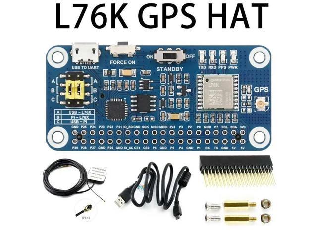 Pi GPS GNSS Expansion Board L76K Beidou (BDS) GLONASS QZSS A-GNSS L76K GPS HAT Also For Jeston