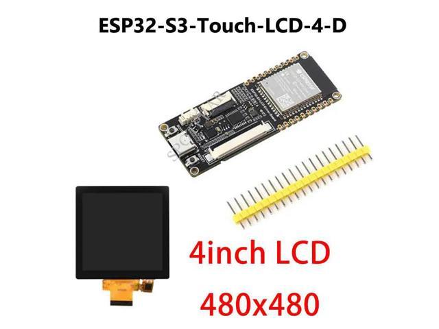 ESP32 S3 N8R8 And RGB 4inch Square LCD Kit Captive TouchScreen Display TV BOX 480x480