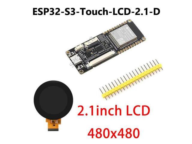 ESP32-S3 And 2.1inch Round LCD Kit N8R8 Captive TouchScreen Display 480x480
