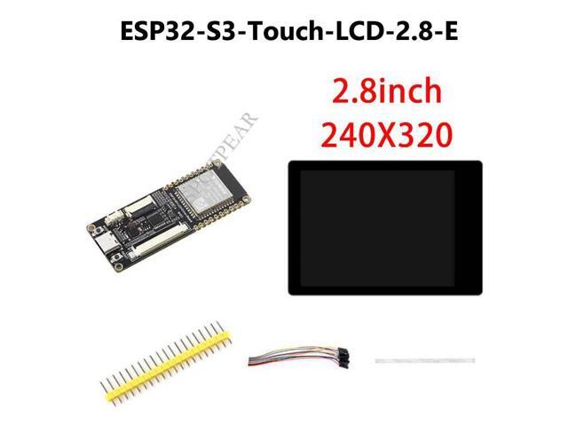 ESP32 S3 N8R8 And ST7789 2.8inch LCD Kit Captive TouchScreen Display 240x320