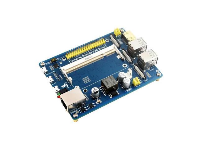 PoE IO Expansion Board For Pi Compute Module CM4S/CM3