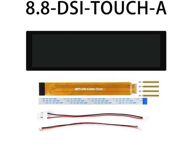 Pi 8.8 inch DSI MIPI LCD TouchScreen Display 8.8inch 480x1920 For Luckfox Lyra RK3506/ESP32-P4/Luckfox Omni3576
