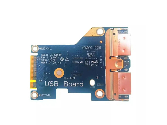 Laptop Parts For G15 5511 (2021) USB Power Board Audio Board IO Board SD Card Reader LS-K663P TR4T5 0TR4T5