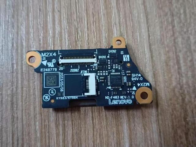 for Y9000K IRX8 Legion 9 16IRX8 Button Board Switch Board SD Card NS-F483