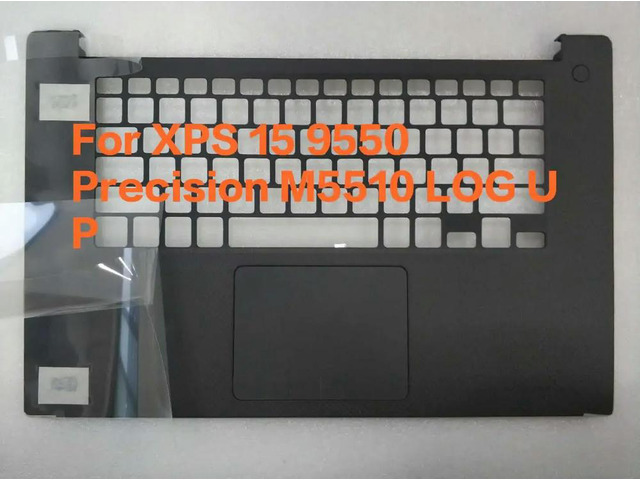 For XPS 15 9550 Precision M5510 Palmrest Case Cover Keyboard Bezel Upper Case Cover TouchPad DP/N 0JK1FY 0KYN7Y AQ1BG000104