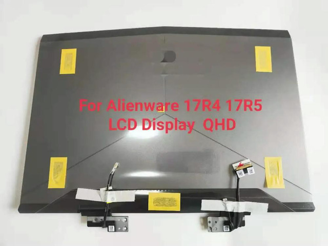 For 17R4 17R5 LCD Display Upgrade TOBII 17.3'' QHD 120HZ 72% color Complete Assembly Hinge 02DT87 P31E