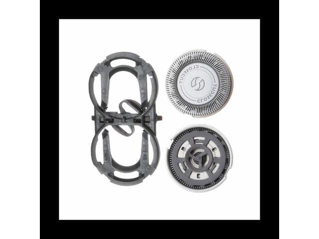 Stainless Steel Universal Razor Blades Shaving Heads with ABS Mount Holder Kit Replacement for PQ182 PQ183 PQ206